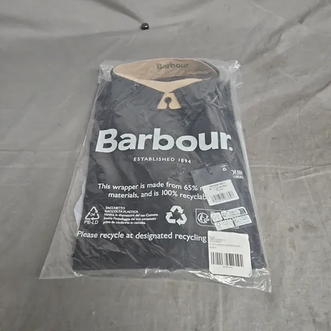 BARBOUR INTERNATIONAL KINETIC OXFORD SHIRT – BLACK, SIZE L