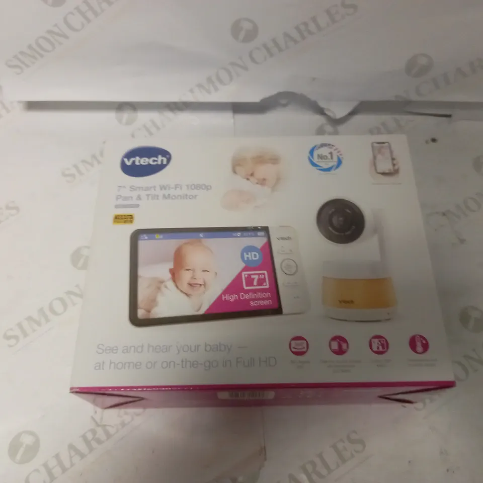 VTECH 7" SMART WIFI 1080P PAN & TILT MONITOR 