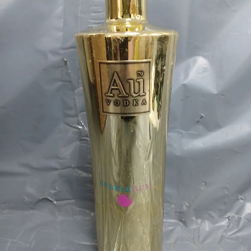 AU BUBBLEGUM FLAVOURED COLOUR CHANGING VODKA (70CL) - COLLECTION ONLY