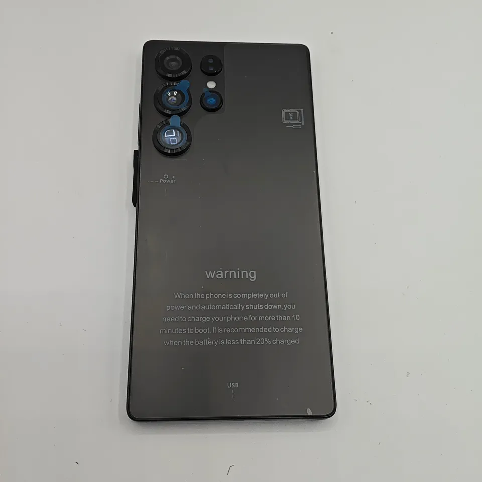 UNBOXED GENERIC 16GB ANDROID MOBILE PHONE IN BLACK