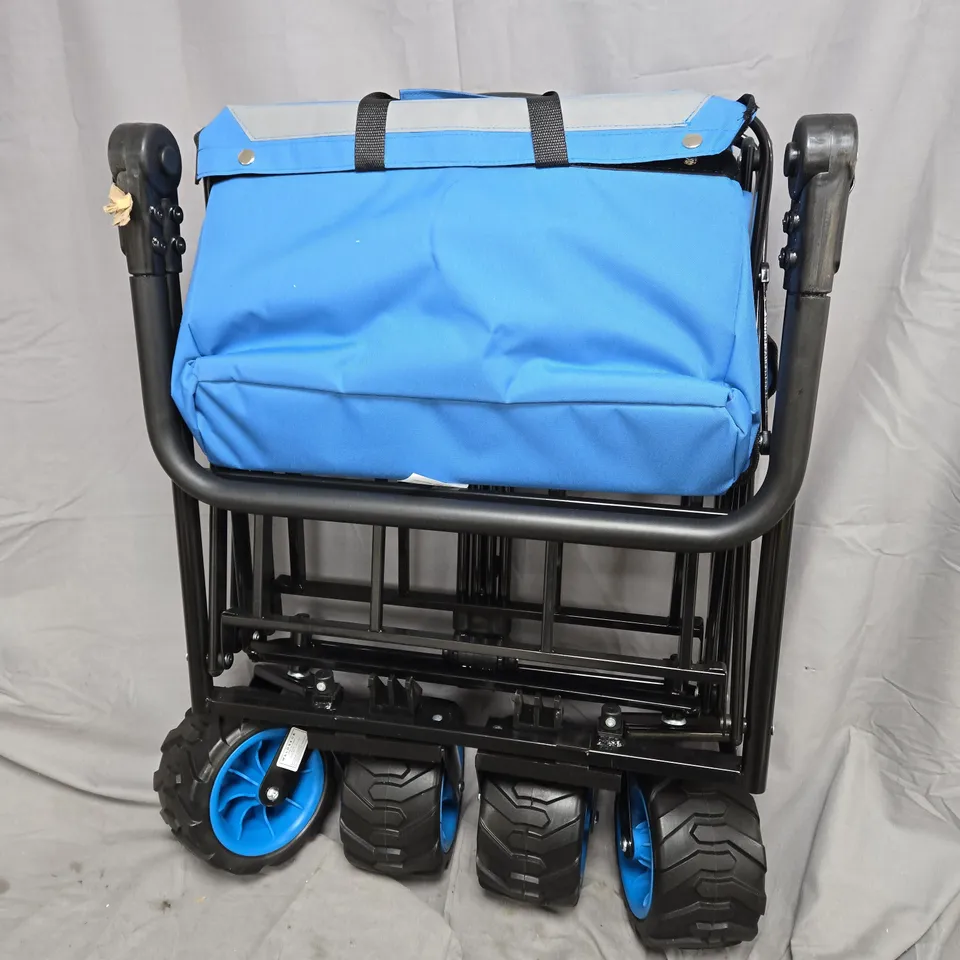 WALDBECK CART WAGON TROLLEY IN BLUE