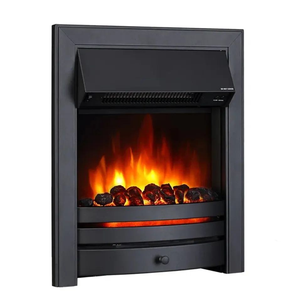 BOXED CLAYTON CASTLETON ELECTRIC FIREPLACE HEATER E112R (1 BOX)