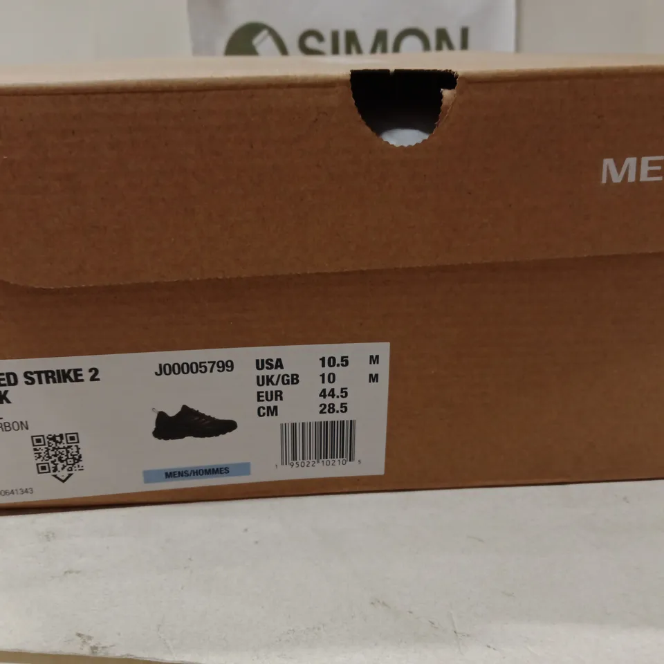 BOXED MERRELL SPEED STRIKE 2 TREK SHOES – MEN'S, UK 10