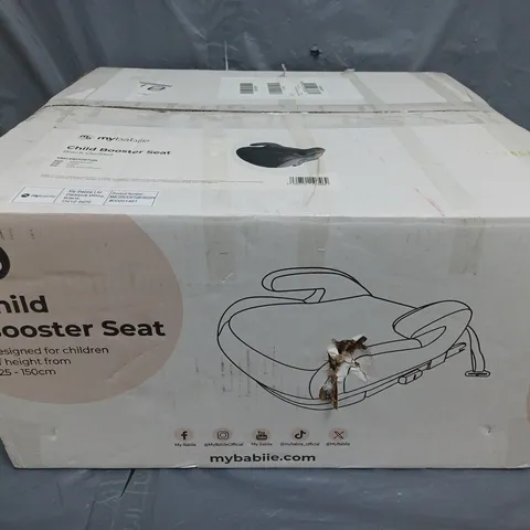 BOXED MY BABIIE CHILD BOOSTER SEAT