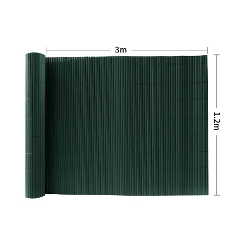 BOXED GREEN GARDEN FENCE OUTDOOR PRIVACY SCREEN