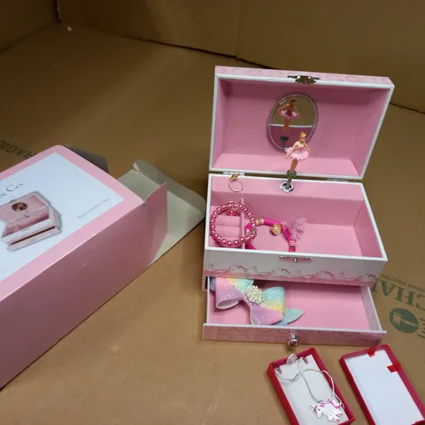 BOXED MELE & CO MUSICAL JEWELLERY BOX