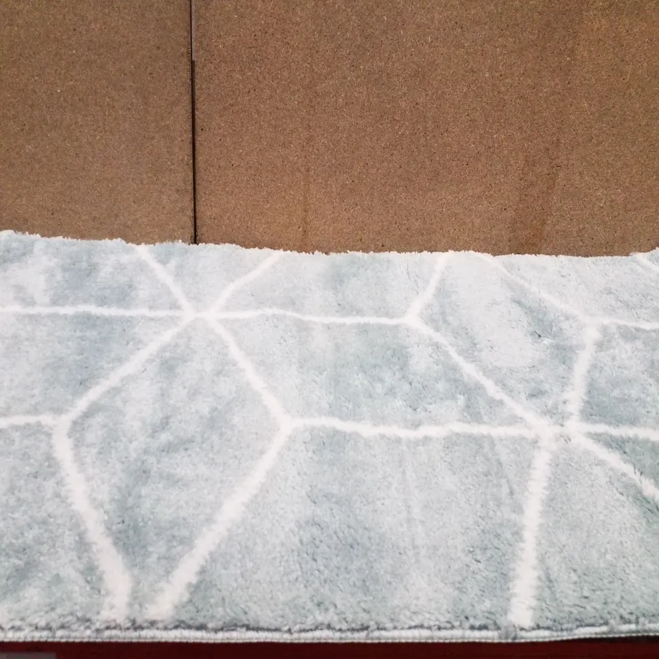 BRAND NEW PACO HOME KAUNAS 540 AREA RUG IN TURQUOISE (70x120CM)