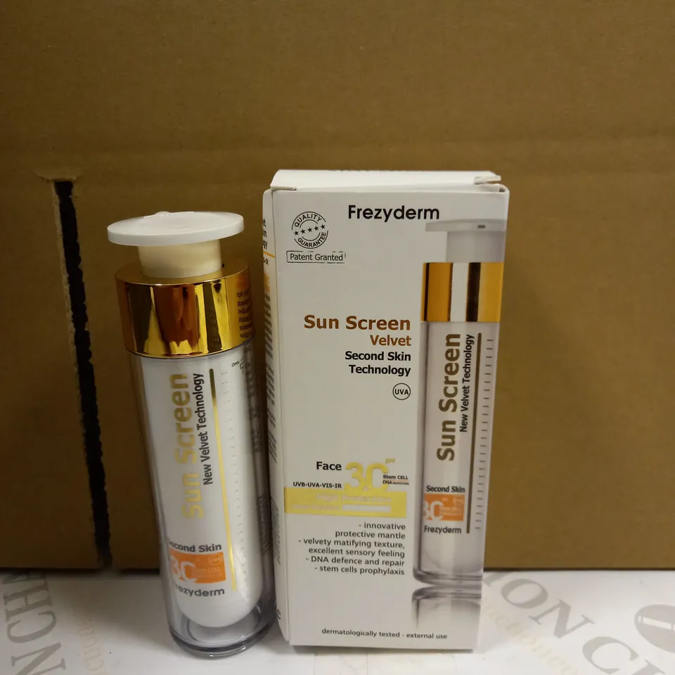 FREZYDERM SUN SCREEN VELVET CREAM - SPF 30