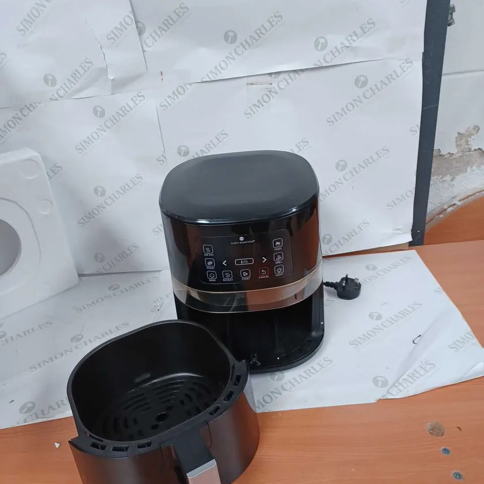 COOK'S ESSENTIALS 4.0L AIR FRYER - BLACK