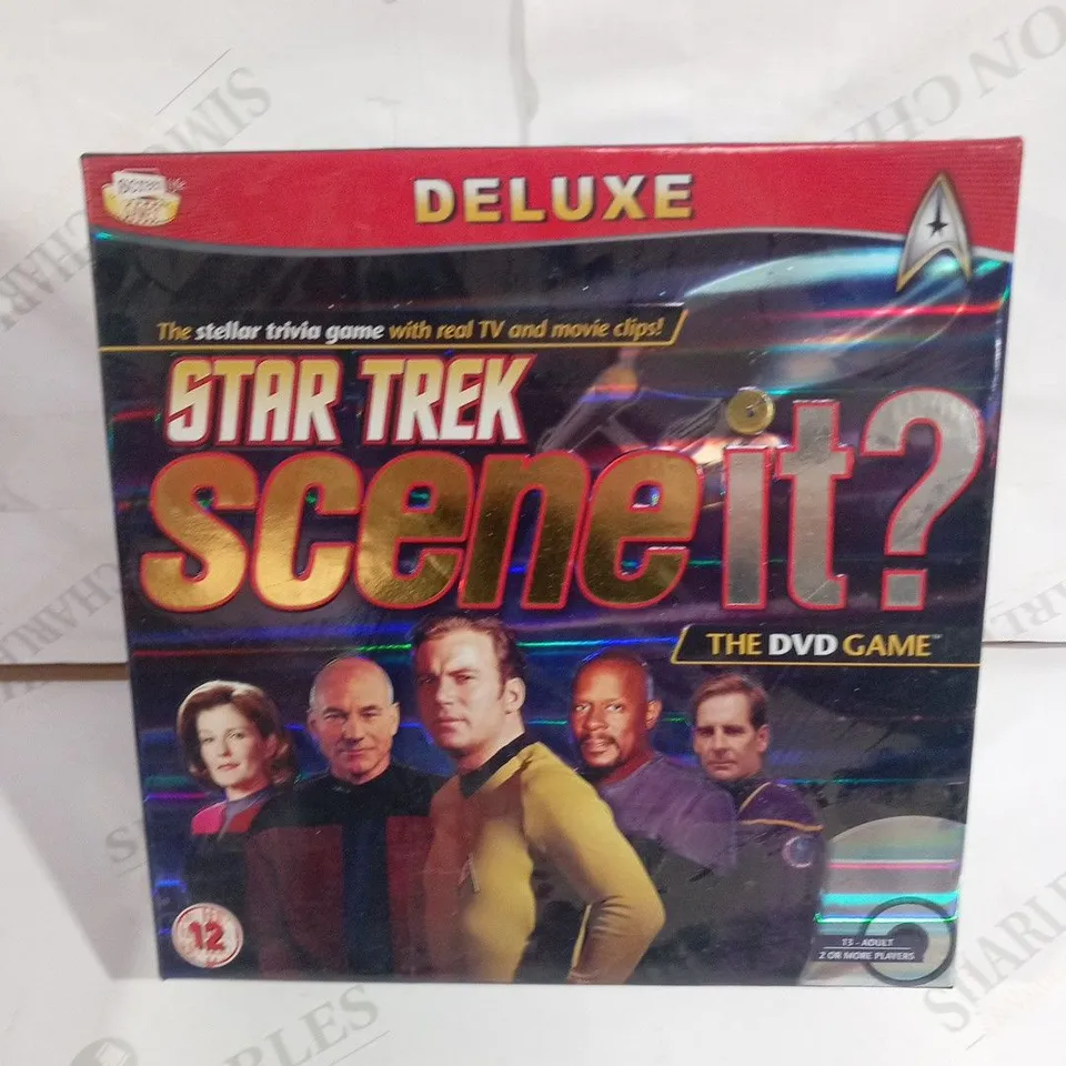 BOXED STAR TREK SCENE IT THE DVD GAME