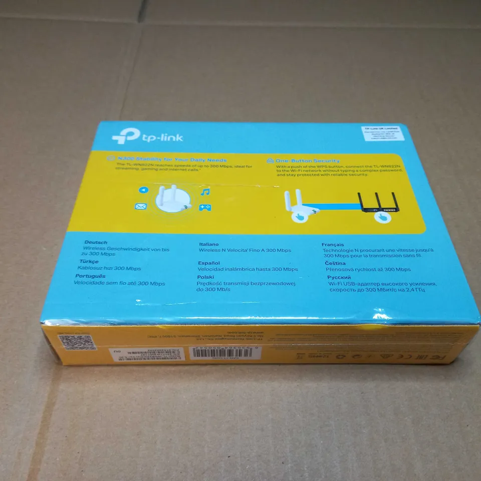 BOXED/SEALED TP-LINK WIRELESS USB ADAPTER