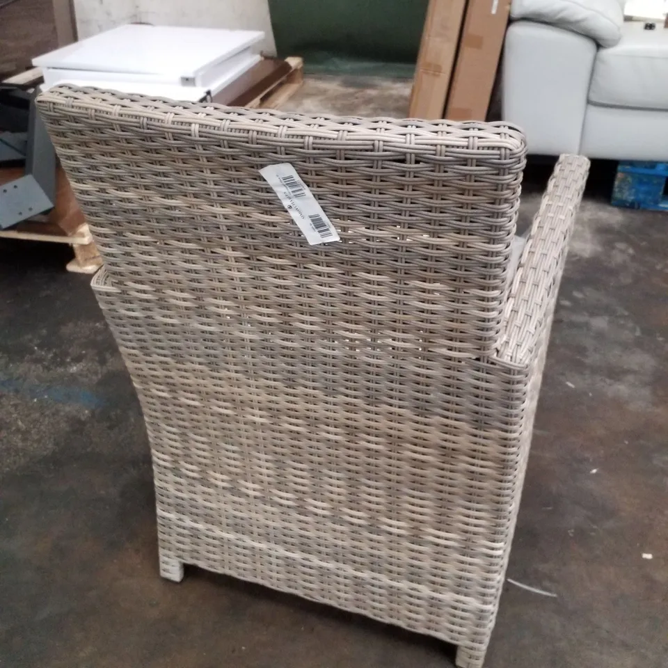 RATTAN GARDEN PATIO DINING CHAIR