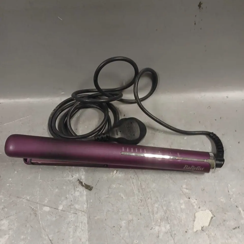 BABYLISS HAIR STRAIGHTENER IN PURPLE C170A