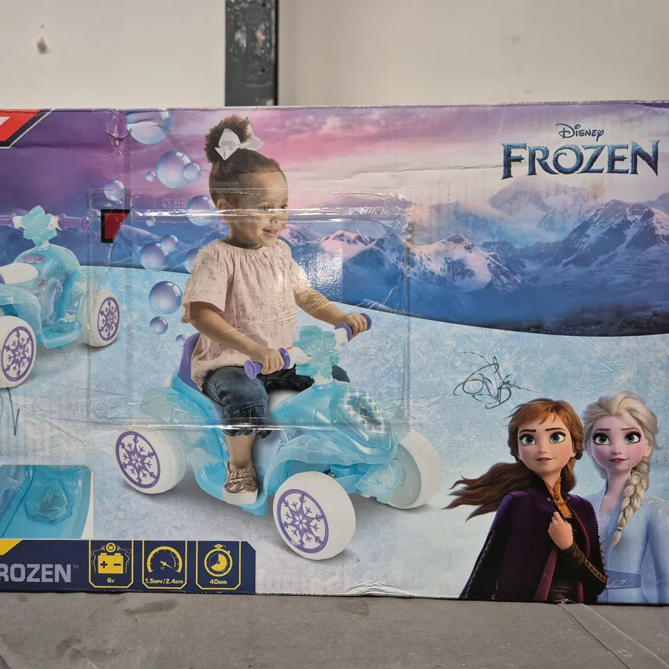 BOXED HUFFY DISNEY FROZEN BUBBLE QUAD - COLLECTION ONLY