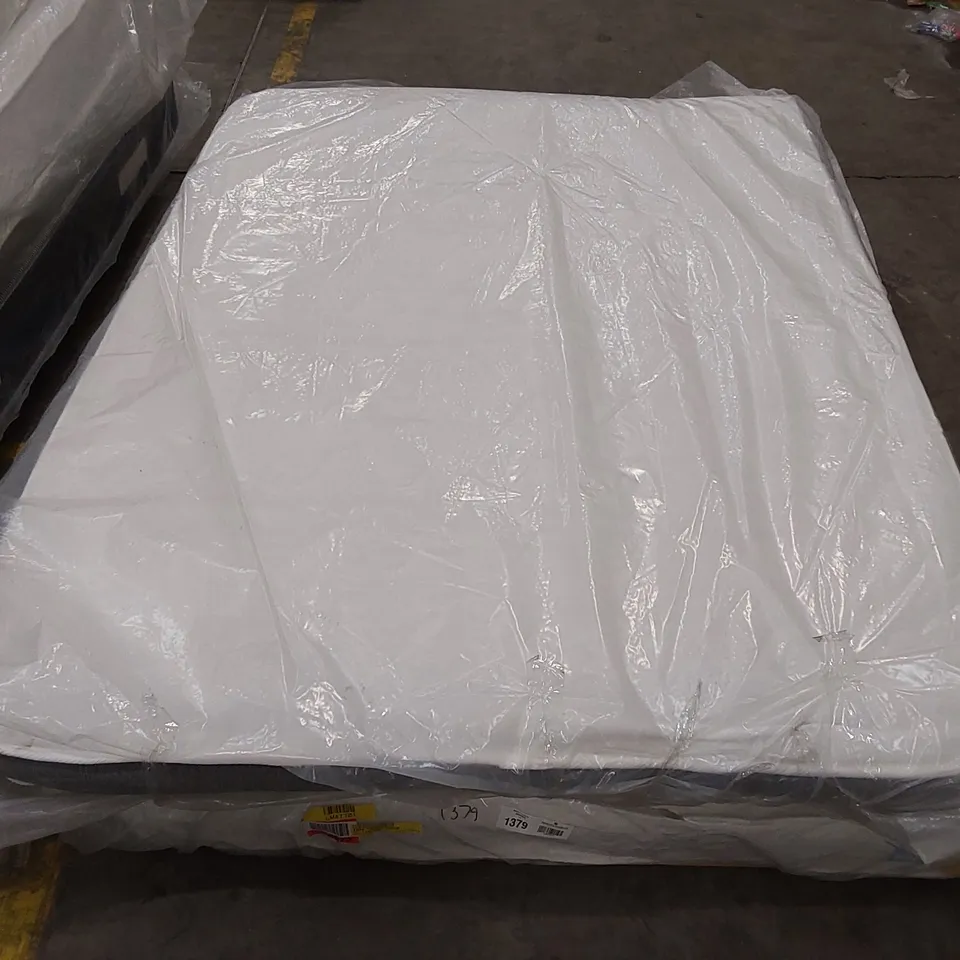 QUALITY BAGGED 4'6" DOUBLE MEMORY FOAM OPEN COIL MATTRESS