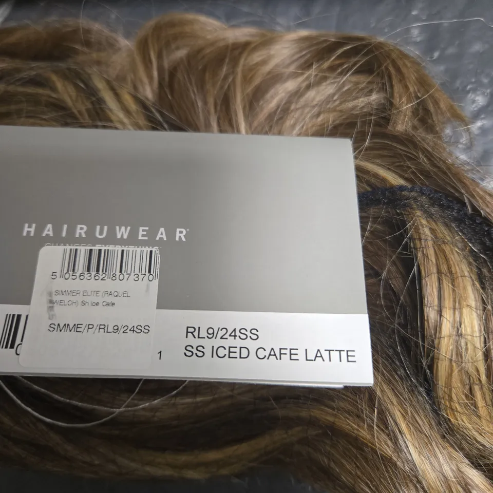 RAQUEL WELCH HAIRWEAR SIGNATURE COLLECTION SHEER INDULGENCE SYNTHETIC WIG – SS ICED CAFE LATTE