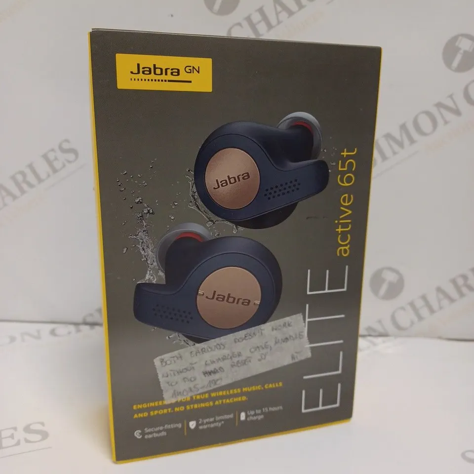 BOXED JABRA ELITE ACTIVE 65T EARBUDS