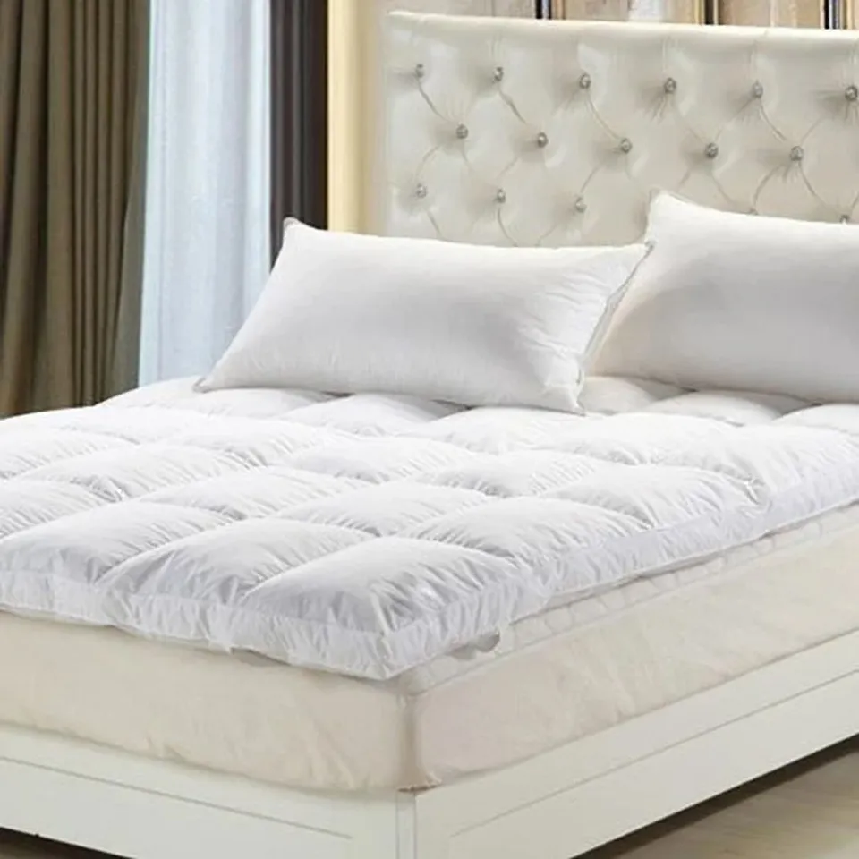 BAGGED 5CM DUCK FEATHER AND DOWN MATTRESS TOPPER 4FT 