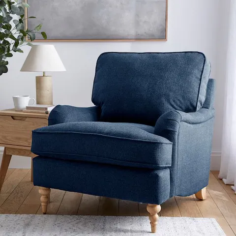 WISTERIA CHAIR NAVY NK871 880 X 780 X 650MM BOXED