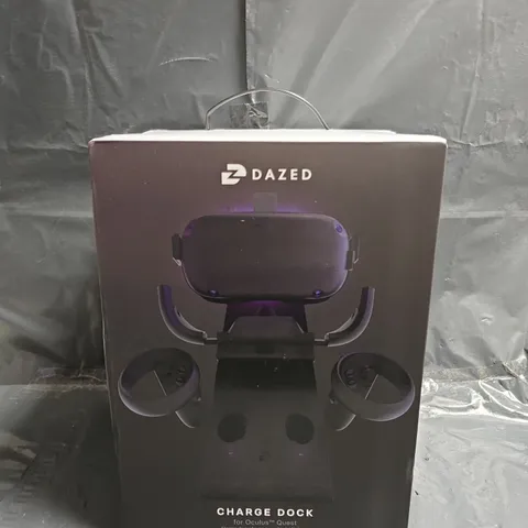 DAZED CHARGE DOCK FOR OCULUS QUEST – VR HEADSET CHARGING STATION (BOXED)