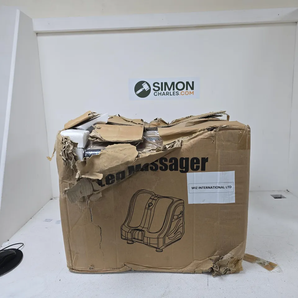 LEG MASSAGER – BOXED WITH DAMAGED PACKAGING