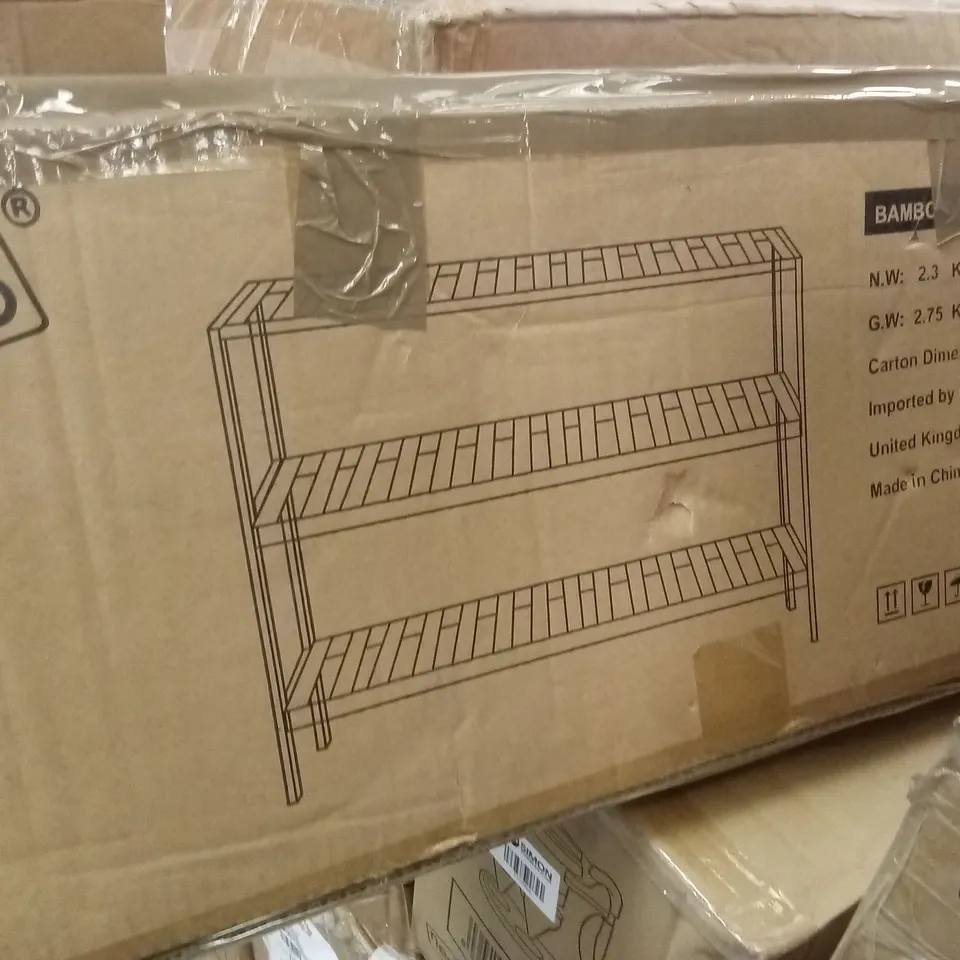 BOXED NEO BAMBOO SHOE RACK