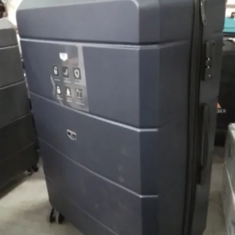 LUGG TRAVEL SUITCASE NAVY BLUE 