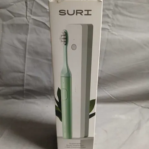 SURI ELECTRIC TOOTHBRUSH – BOXED - MODEL UNSPECIFIED