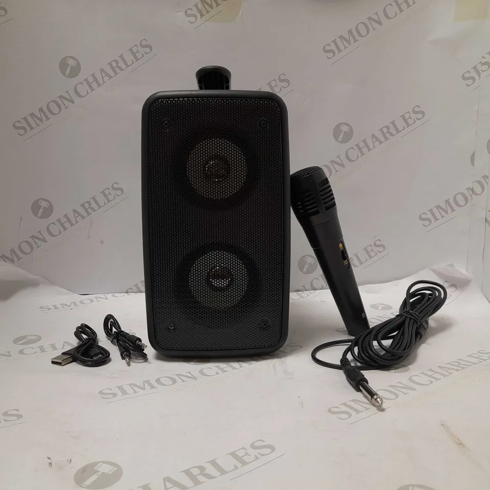 JUICE DISCO-XL KARAOKE SET WITH MICROPHONE