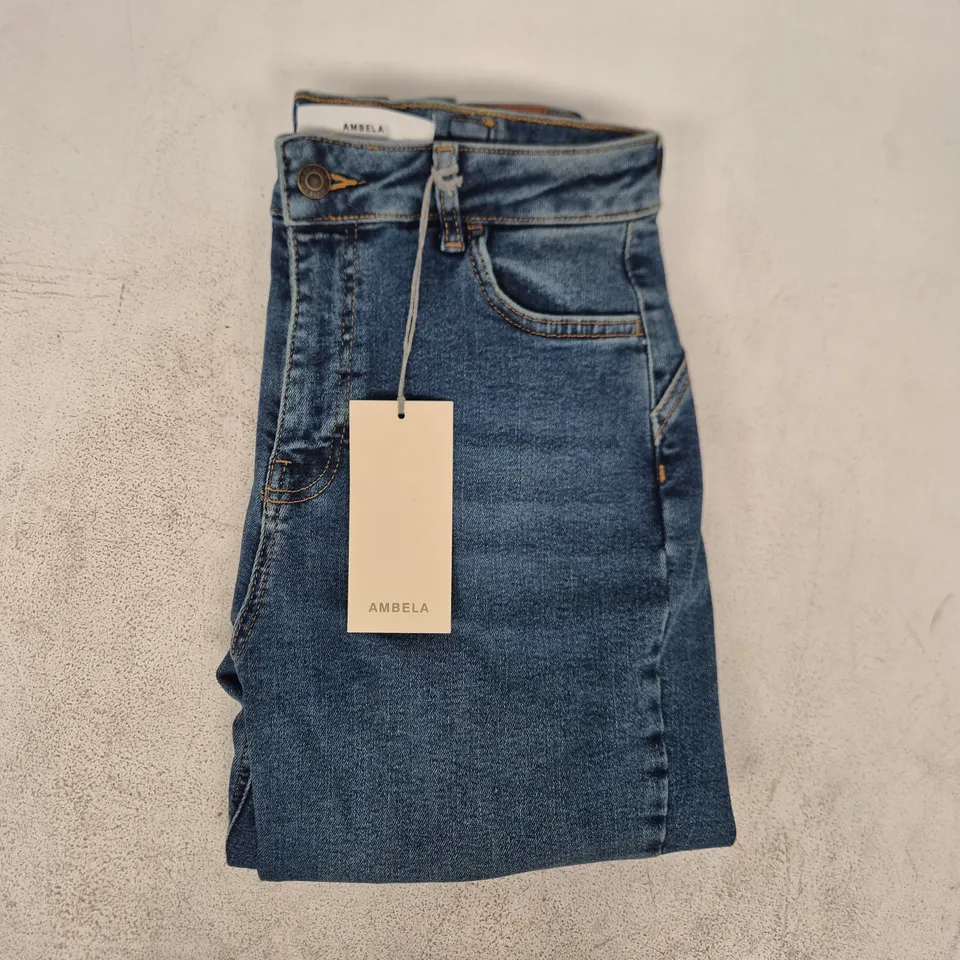 AMBELA JEANS IN BLUE SIZE UK 12
