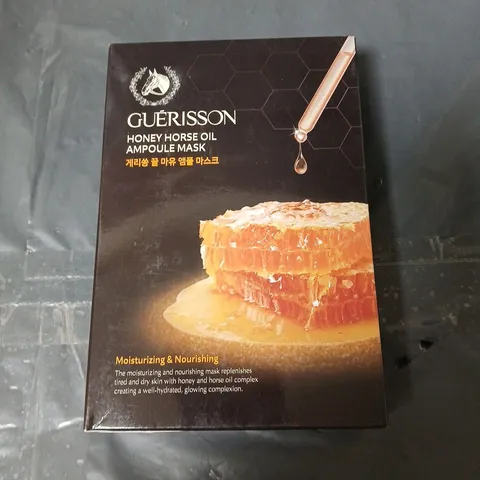 APPROXIMATELY 37 GUÉRISSON HONEY HORSE OIL AMPOULE MASK