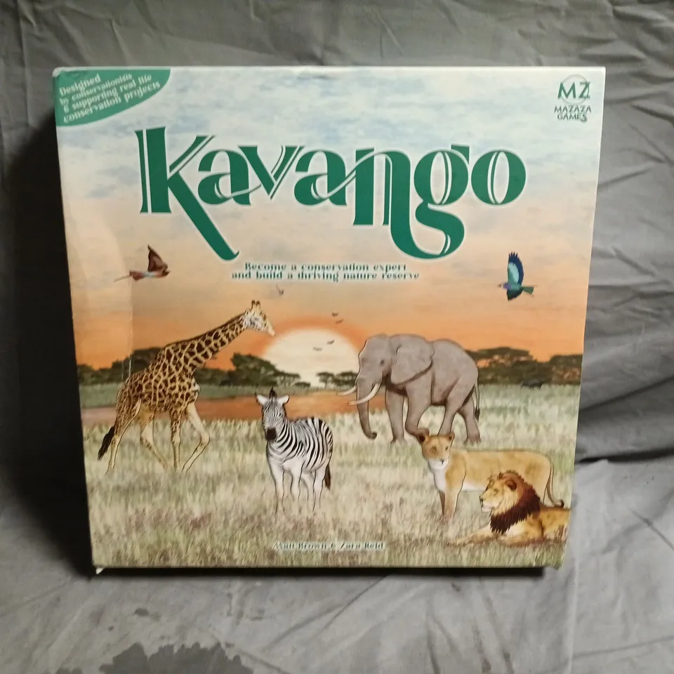 BOXED MAZZA GAMES KAVANGO BOARD GAME