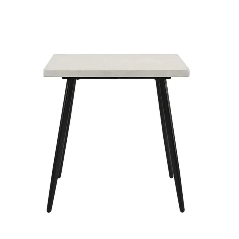 BOXED ZURI 2 SEATER SQUARE DINING TABLE (1 BOX)