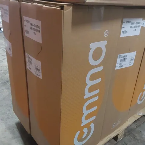BRAND NEW BOXED EMMA ESSENTIAL MATTRESS - 2 CO-PACKED 80X200 MATTRESSES - FR