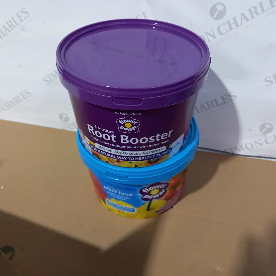 BOXED FLOWER POWER PLANT NUTRITION TUB SET