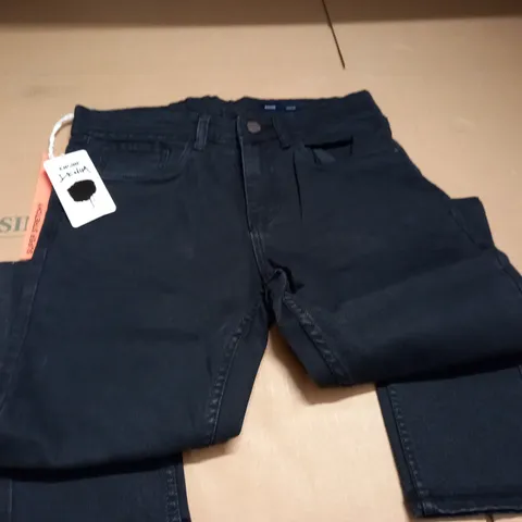 ENGINE DENIM BLACK JEANS - SIZE EU30