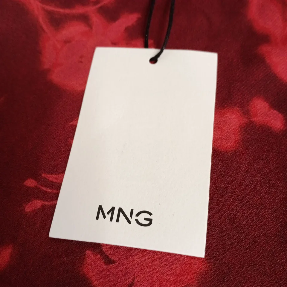 MNG DRESS 423 ALEGRA – RED FLORAL PRINT, UK 12