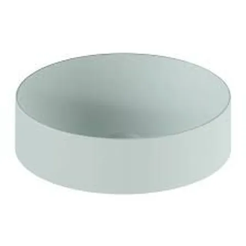 BOXED VADO CAMEO MINERAL CAST 400MM ROUND BASIN - COVE BLUE