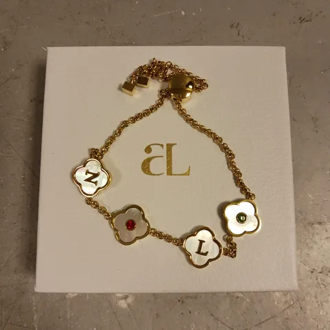 ABBOTT LYON PERSONALISED 'NL' BRACELET 