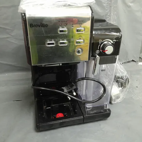 BREVILLE ONE TOUCH COFFEEHOUSE COFFEE MACHINE