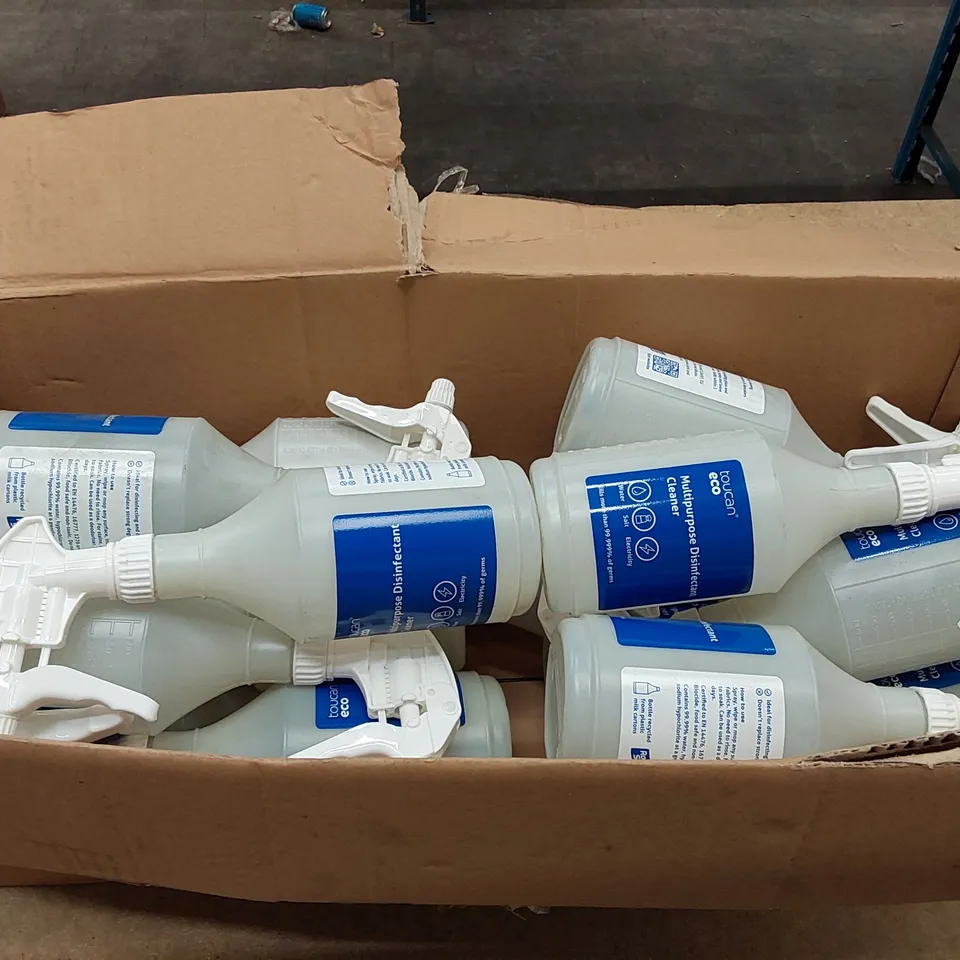 BOX OF APPROXIMATELY 16X 750ML DISINFECTANT SPRAY BOTTLES (1 BOX)