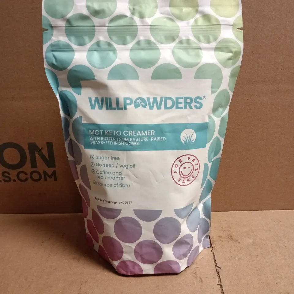 WILLPOWDERS MCT KETO CREAMER 400G