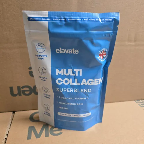 ELAVATE MULTI COLLAGEN SUPERBLEND CHOCOLATE FLAVOUR (240G)