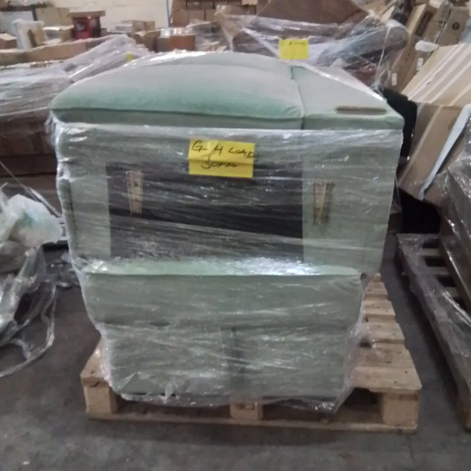 PALLET OF ASSORTED FURNITURE PARTS TO INCLUDE;SOFA