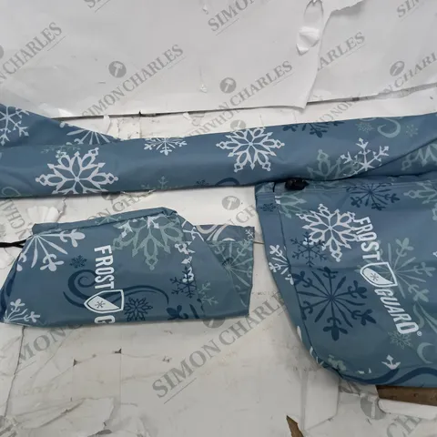 DELK PROTECTIVE WINDSHIELD COVERS/WIPERS/ WING MIRROR COVER SET