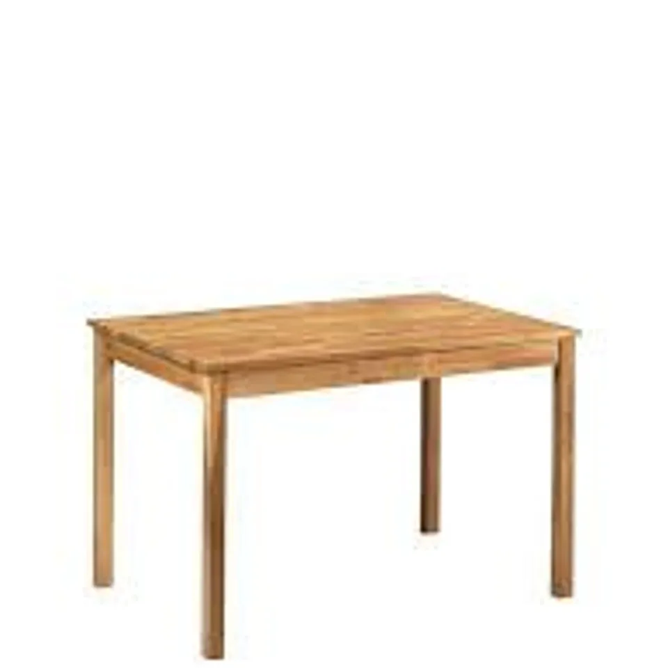 COXMOOR OAK/WHITE DINING TABLE - 1OF1 RRP £199