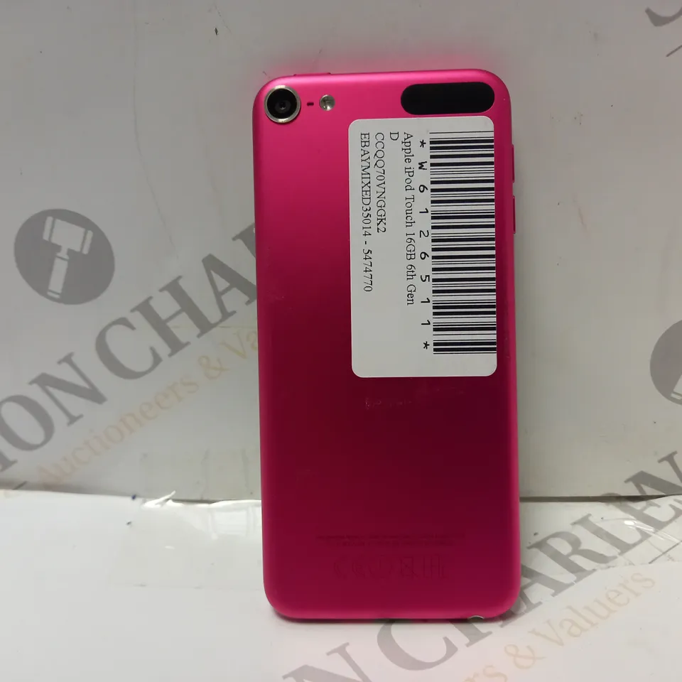 APPLE IPOD TOUCH 16GB 6TH GEN - PINK