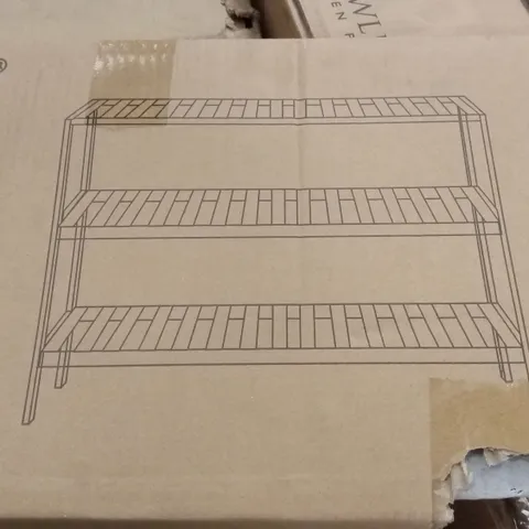 BOXED NEO BAMBOO SHOE STORAGE UNIT