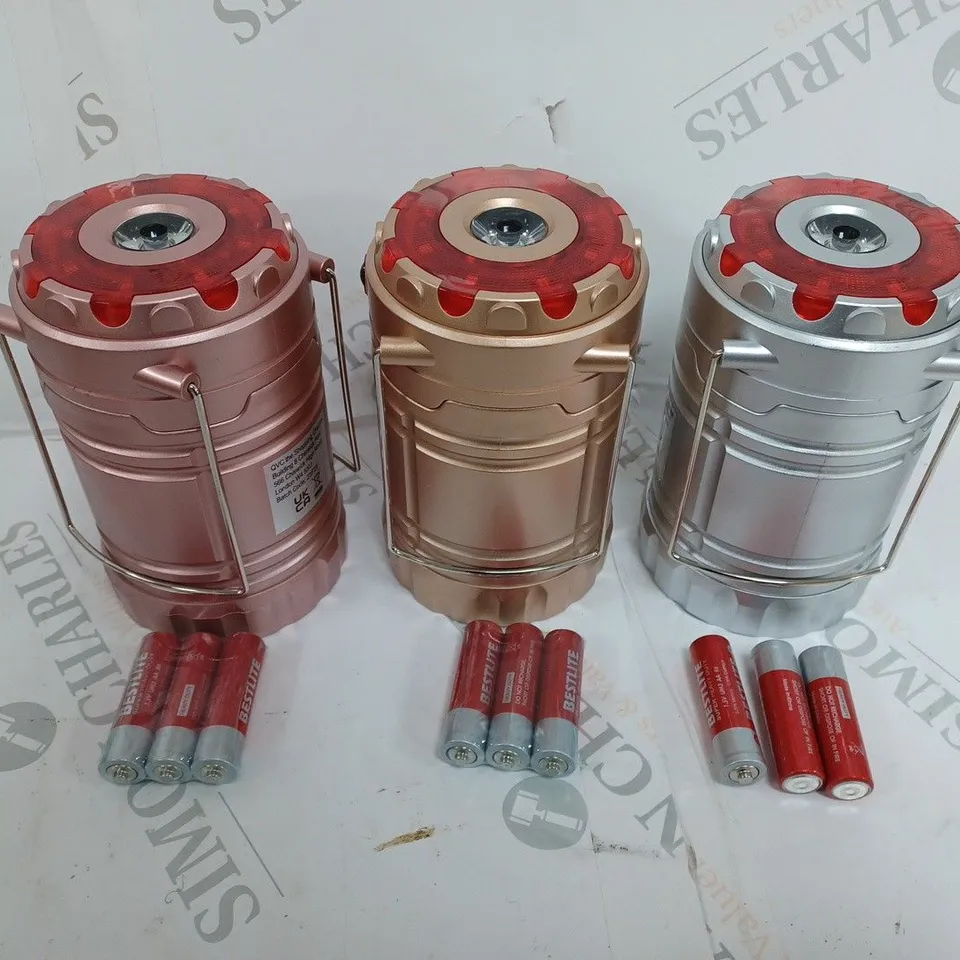 COB LANTERN SET OF 3 