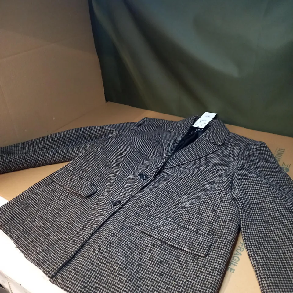 MENS CHEQUERED SUIT JACKET SIZE XXL